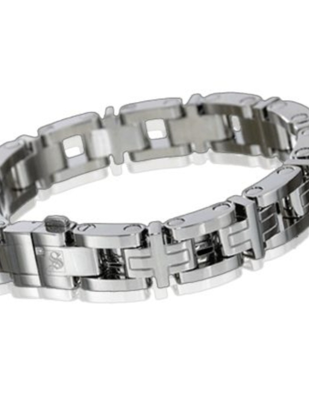 Russell Simmons Stainless Steel "L.A. Series" 8mm Bracelet